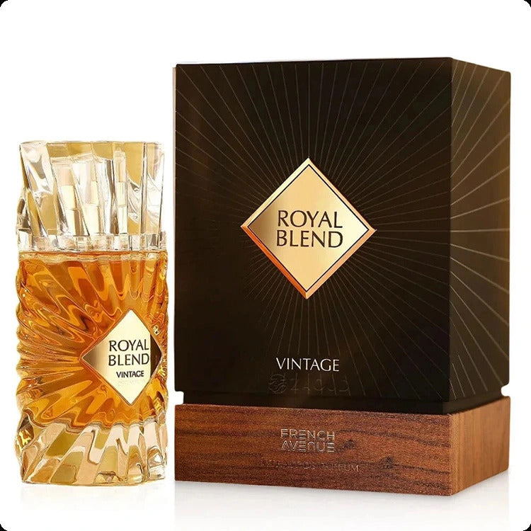 French Avenue Royal Blend Vintage fragrance bottle and box