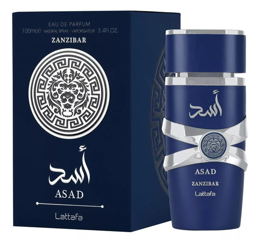 Lattafa Asad Zanzibar EDT - 3.4oz